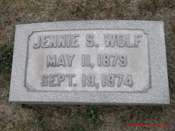 Jennie <I>Schoenberger</I> Wolf 