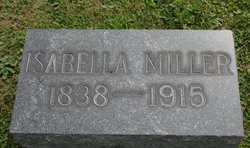 Isabella Tate <I>Sproat</I> Miller 