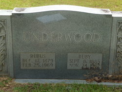 Rufus F. Underwood 