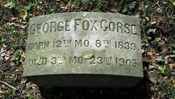 Dr George Fox Corse 