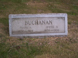 Jennie A <I>Haun</I> Buchanan 