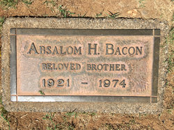 Absalom H “Buster” Bacon Jr.
