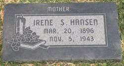 Irene <I>Standing</I> Hansen 