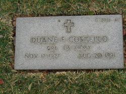Duane F Costello 