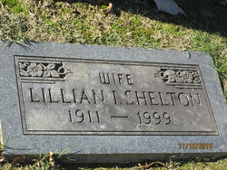 Lillian Inez <I>Williams</I> Shelton 