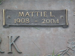 Mattie Lorraine <I>Niewohner</I> Newkirk 