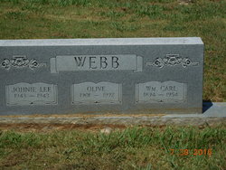 Olive Gertrude “Ollie” <I>Vest</I> Webb 