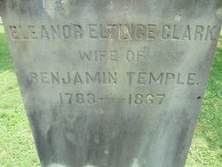 Eleanor Eltinge <I>Clark</I> Temple 