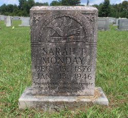 Sarah Tennessee <I>Brewer</I> Monday 