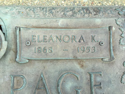 Eleanora <I>Kergosein</I> Baker-Page 