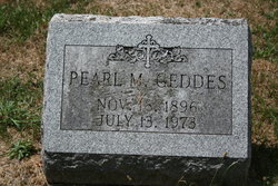 Pearl M. <I>Hudson</I> Geddes 