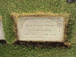 Ruby E “Honey” Burks 