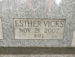 Esther <I>Vicks</I> Buchmann 