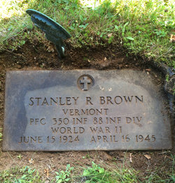 Pfc. Stanley Ray Brown 