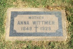 Anna <I>Frank</I> Wittmer 