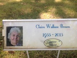 Claire Ann <I>Wallace</I> Brown 