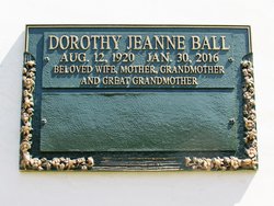 Dorothy Jeanne <I>Ripley</I> Ball 