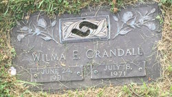 Wilma E. <I>Knapp</I> Crandall 