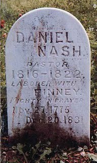 Rev Daniel Nash 