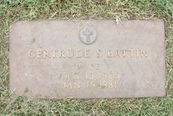 Gertrude “Pat” <I>Suncke</I> Battin 