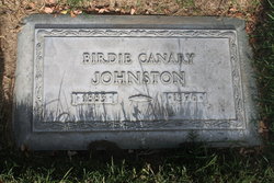 Birdie S. <I>Snyder</I> Canary Johnston 