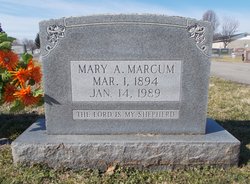Mary A <I>Daley</I> Marcum 