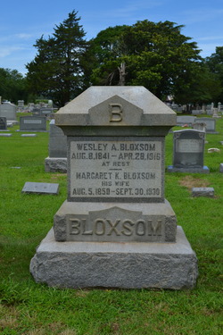 Margaret K. <I>Kellam</I> Bloxsom 