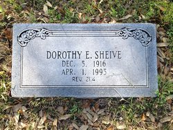Dorothy Elizabeth <I>Slaughter</I> Sheive 