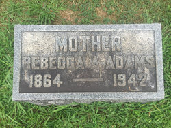 Rebecca Ann <I>McDougal</I> Adams 