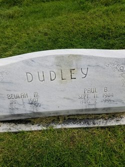 Beulah Marie <I>Daigh</I> Dudley 