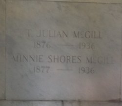Minnie Meredith <I>Shores</I> McGill 
