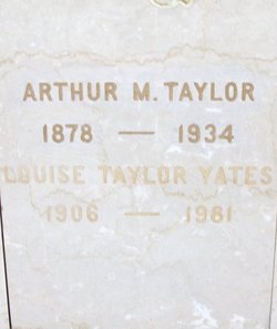 Louise <I>Taylor</I> Yates 