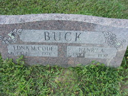 Edna M <I>Code</I> Buck 