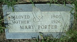 Mary <I>Bryan</I> Porter 