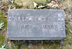 Cora <I>Lawrence</I> Brown 