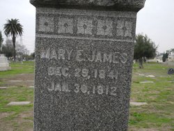 Mary Emma <I>Lazenby</I> James 
