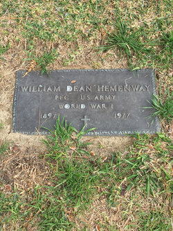 PFC William Dean Hemenway 