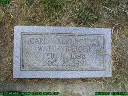 Carl Valencourt Wattenbarger 