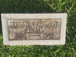 Tressie <I>Freeland</I> Adams 