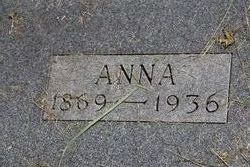 Anna Augusta <I>Pitzrick</I> Anacker 