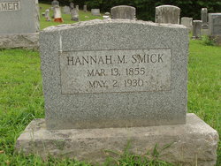 Hannah Margaret <I>Asper</I> Smick 