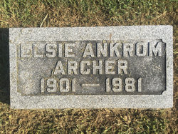 Elsie <I>Ankrom</I> Archer 