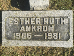 Esther Ruth Ankrom 