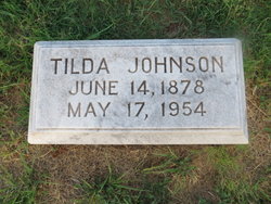 Matilda Ellen “Tilda” <I>Johnson</I> Johnson 