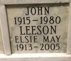 Elsie May Leeson 