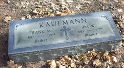 Ida W. <I>Graber</I> Kaufmann 