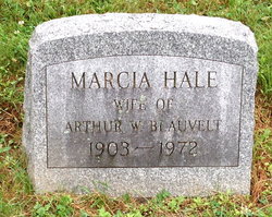 Marcia <I>Hale</I> Blauvelt 