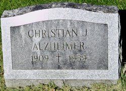 Christian Joseph Alzheimer 