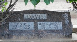 Jean E <I>Sargent</I> Davis 