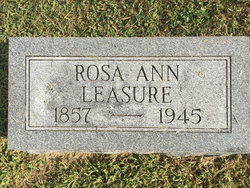 Rosa Anna <I>Fox</I> Leasure 